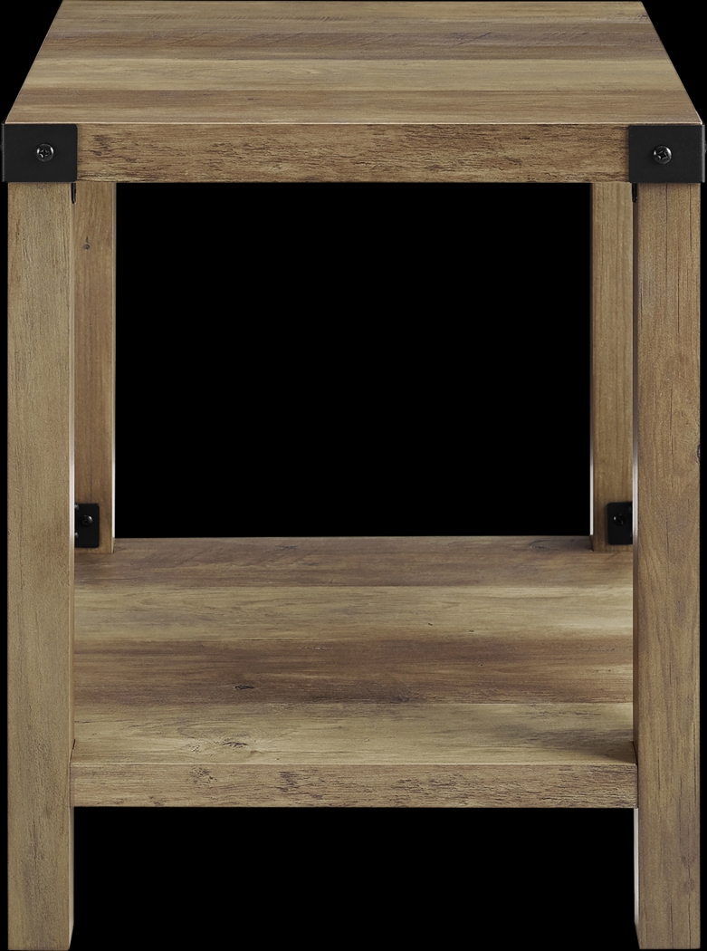 Shamblin Oak End Table - Thumbnail - Image 2