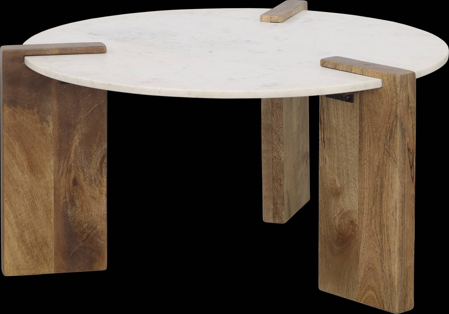 Shantivanna White Cocktail Table - Thumbnail - Image 1