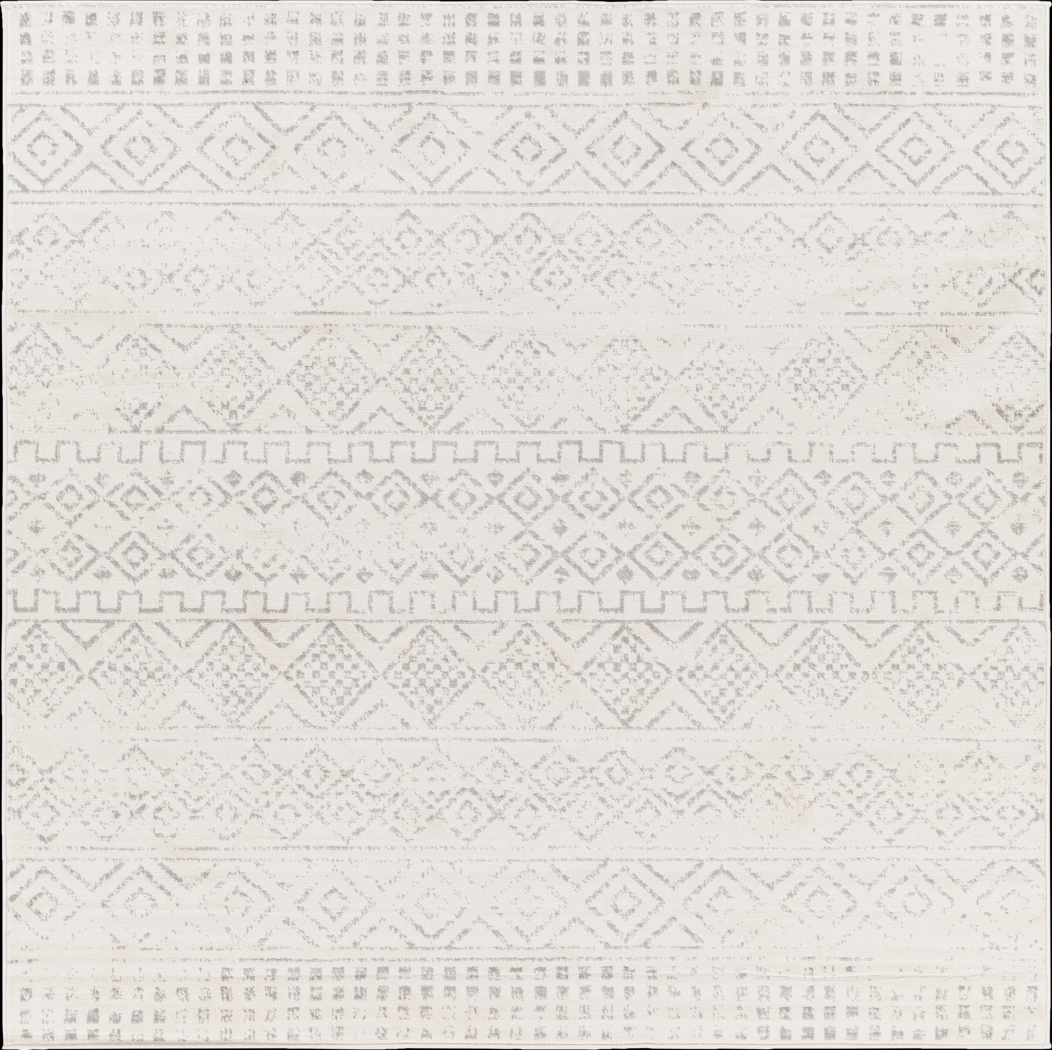 Sharease I Gray 7'10 Square Rug - Thumbnail - Image 1