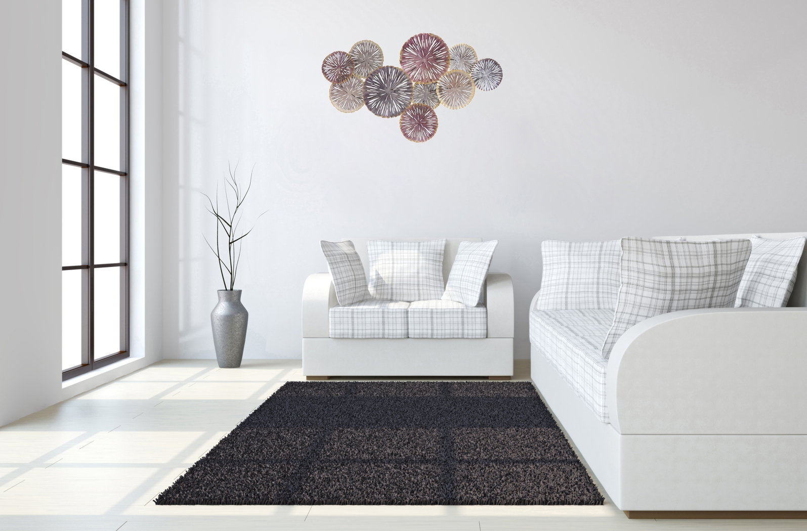 Sharel Mauve Wall Decor - Thumbnail - Image 4