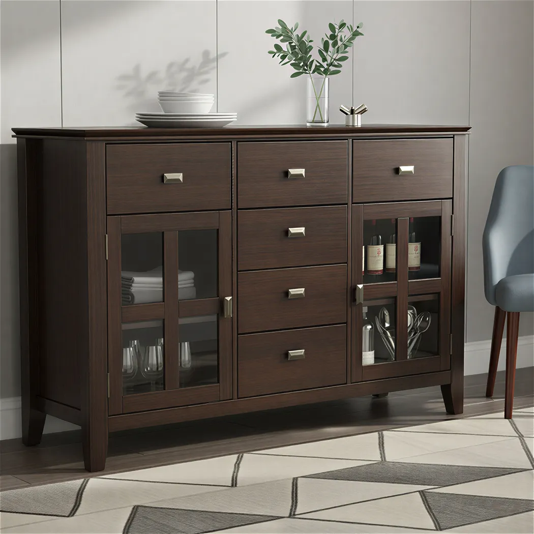 Shari Brown Sideboard - Thumbnail - Image 2