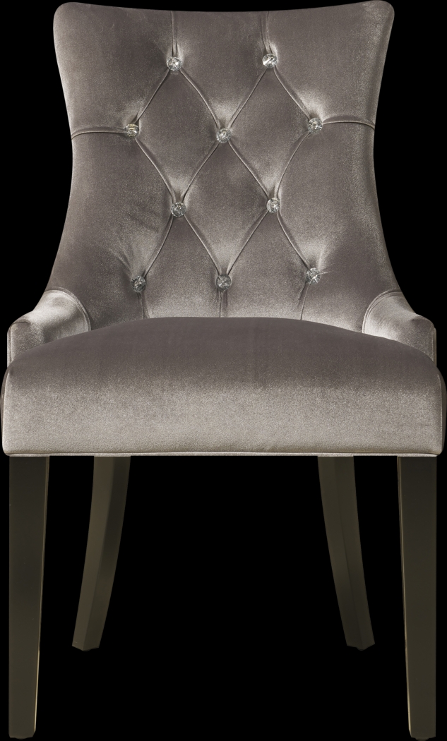 Shari Chrome Dining Chair - Thumbnail - Image 2