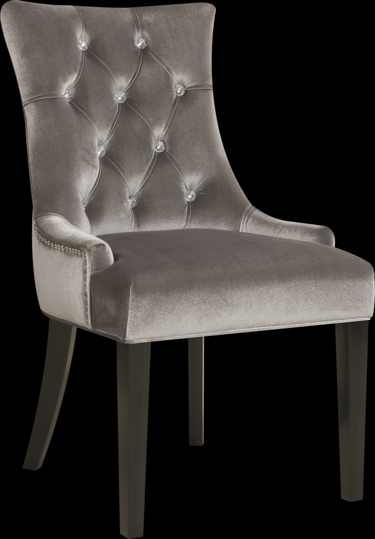 Shari Chrome Dining Chair - Thumbnail - Image 1