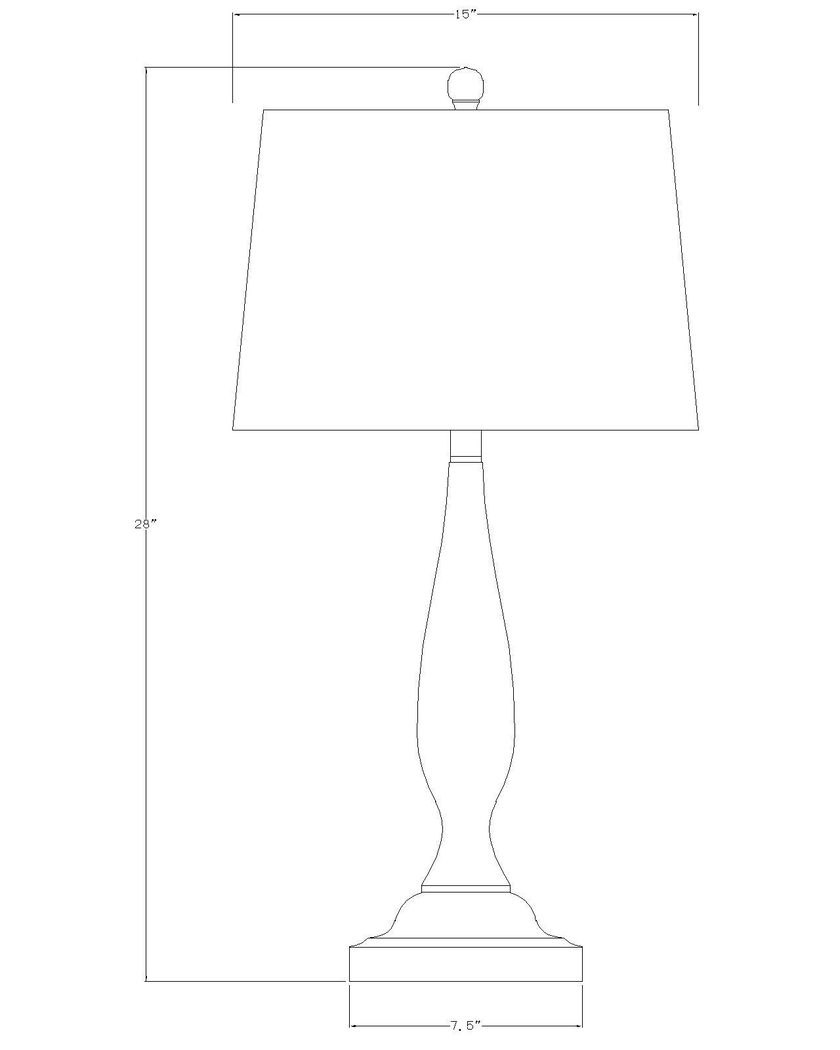 Shari Loop Brass Lamp - Thumbnail - Image 5