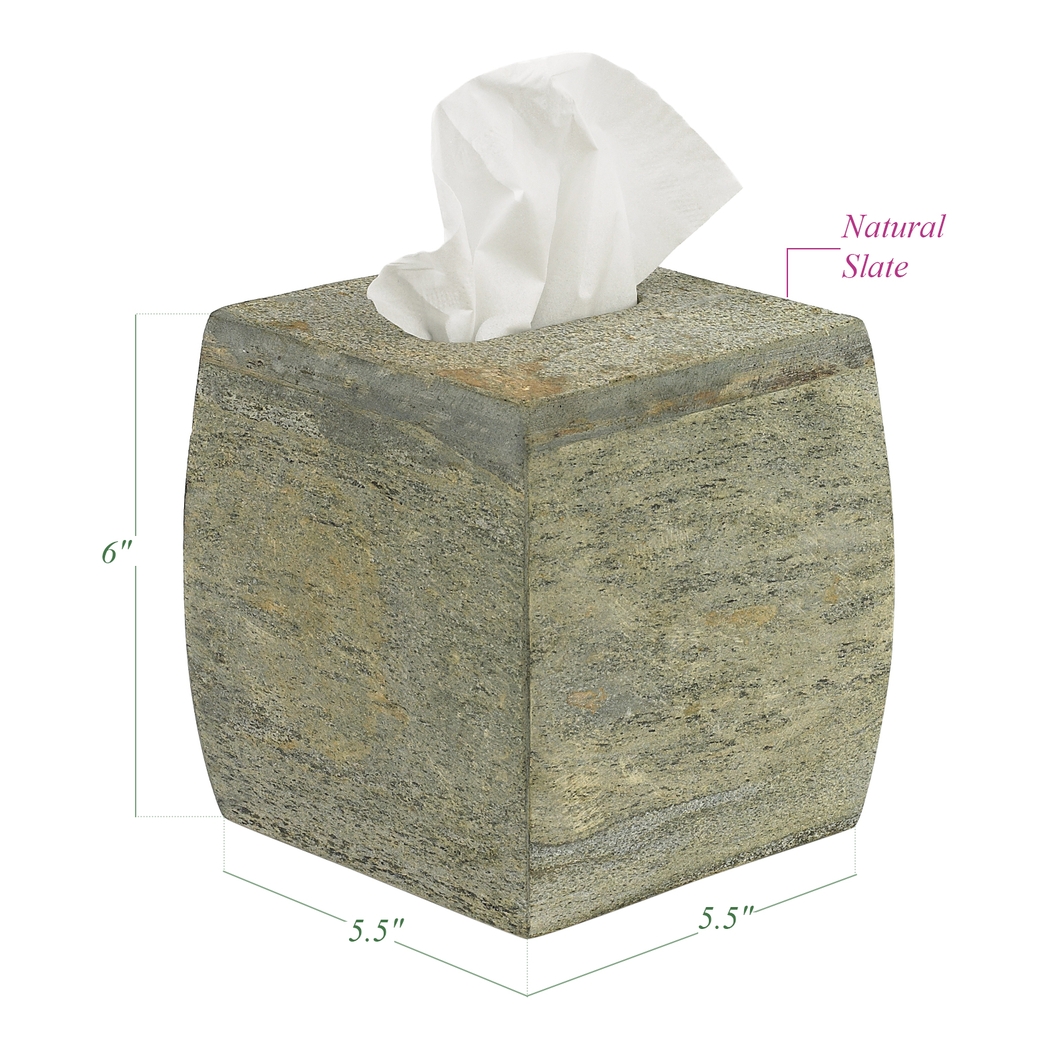 Sharondale Gray Tissue Box - Thumbnail - Image 4