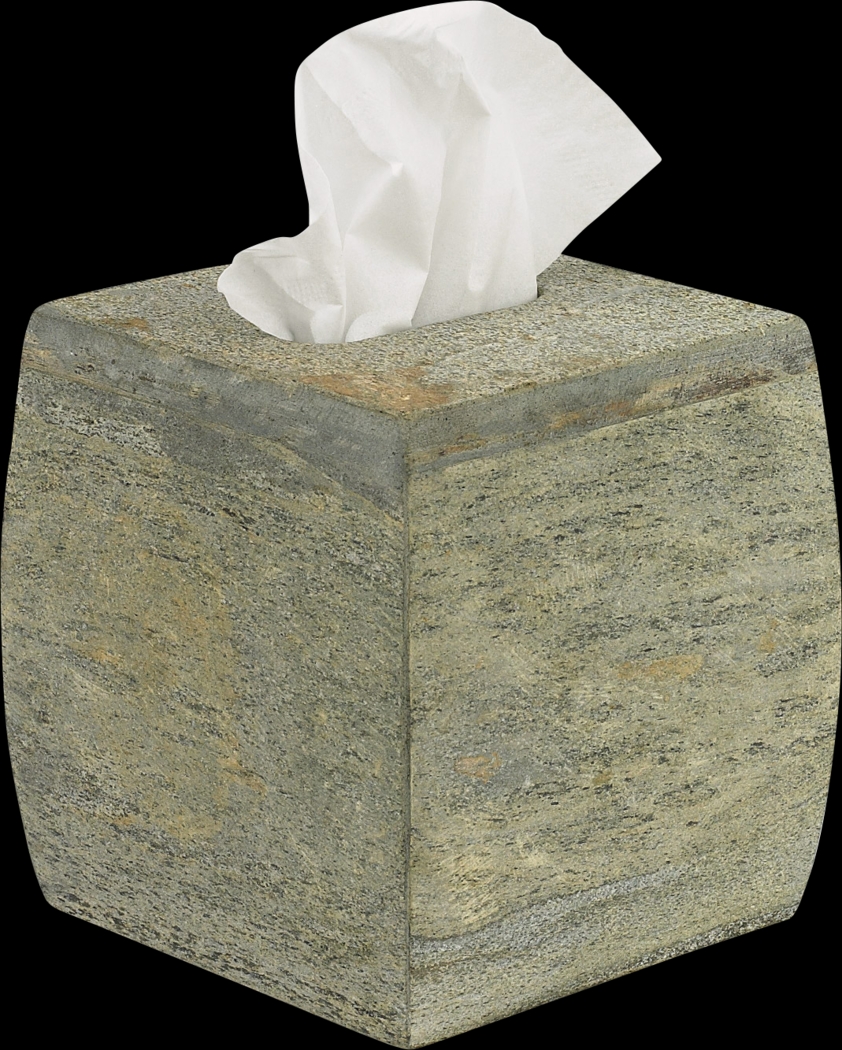 Sharondale Gray Tissue Box - Thumbnail - Image 1