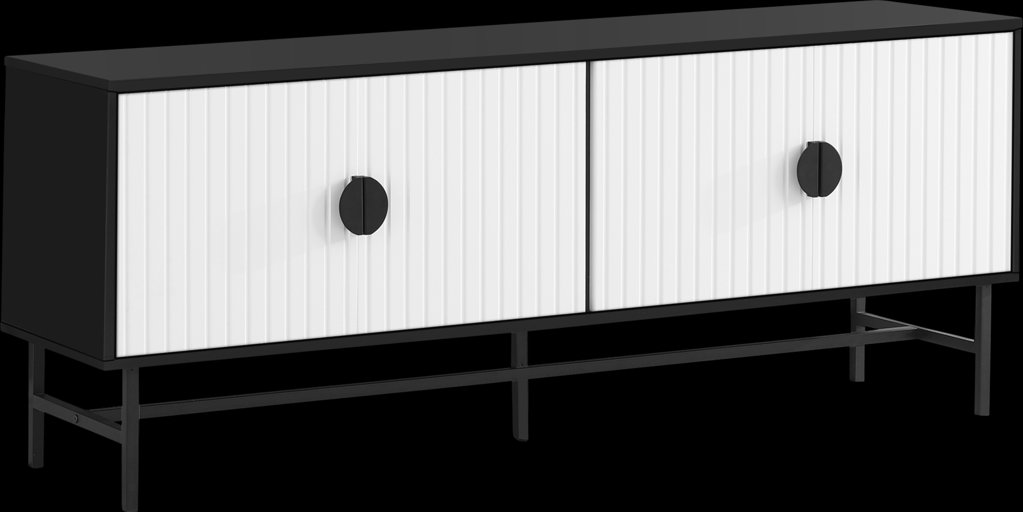 Sharonwood White 60 in. Console - Thumbnail - Image 1