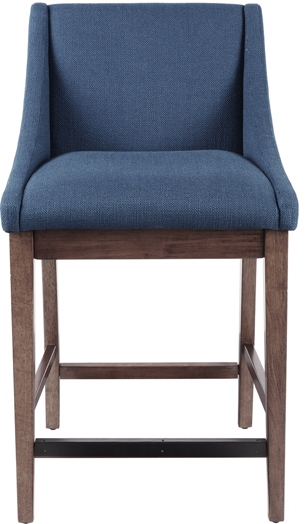 Sharpbill Blue Counter Height Stool - Thumbnail - Image 2
