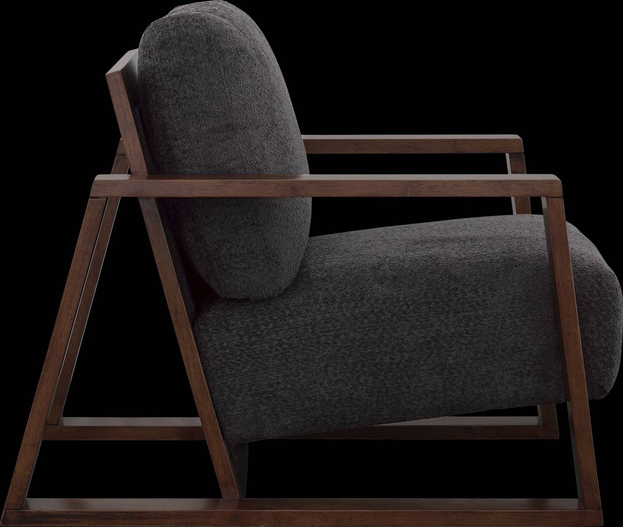 Shartom Gray Accent Chair - Thumbnail - Image 4