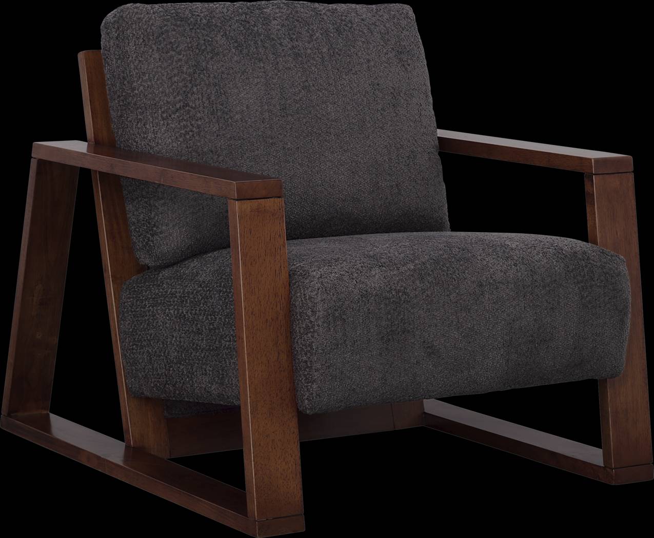 Shartom Gray Accent Chair - Thumbnail - Image 1