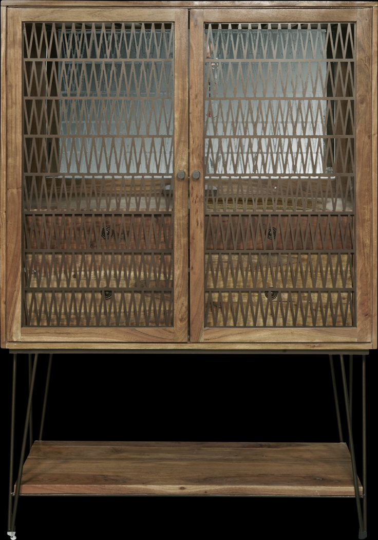 Sharview Natural Bar Cabinet - Thumbnail - Image 4