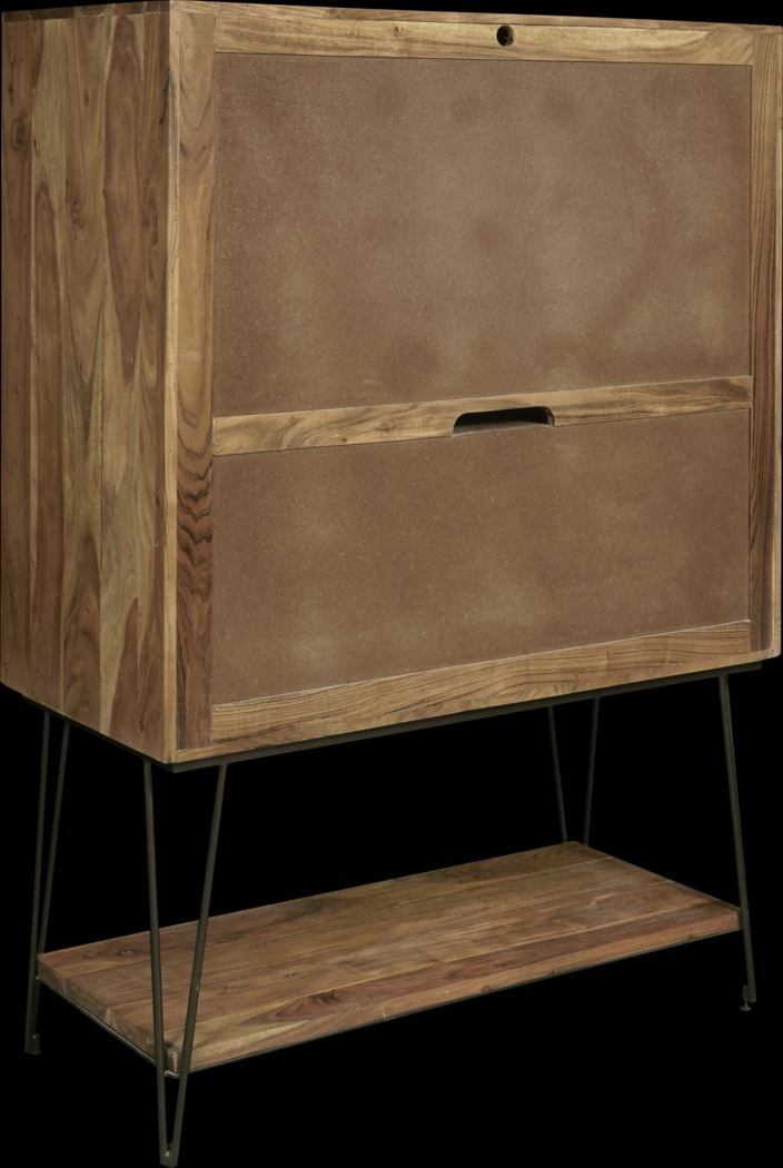 Sharview Natural Bar Cabinet - Thumbnail - Image 5