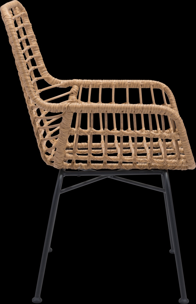 Shatner Brown Side Chair, Set of 2 - Thumbnail - Image 3