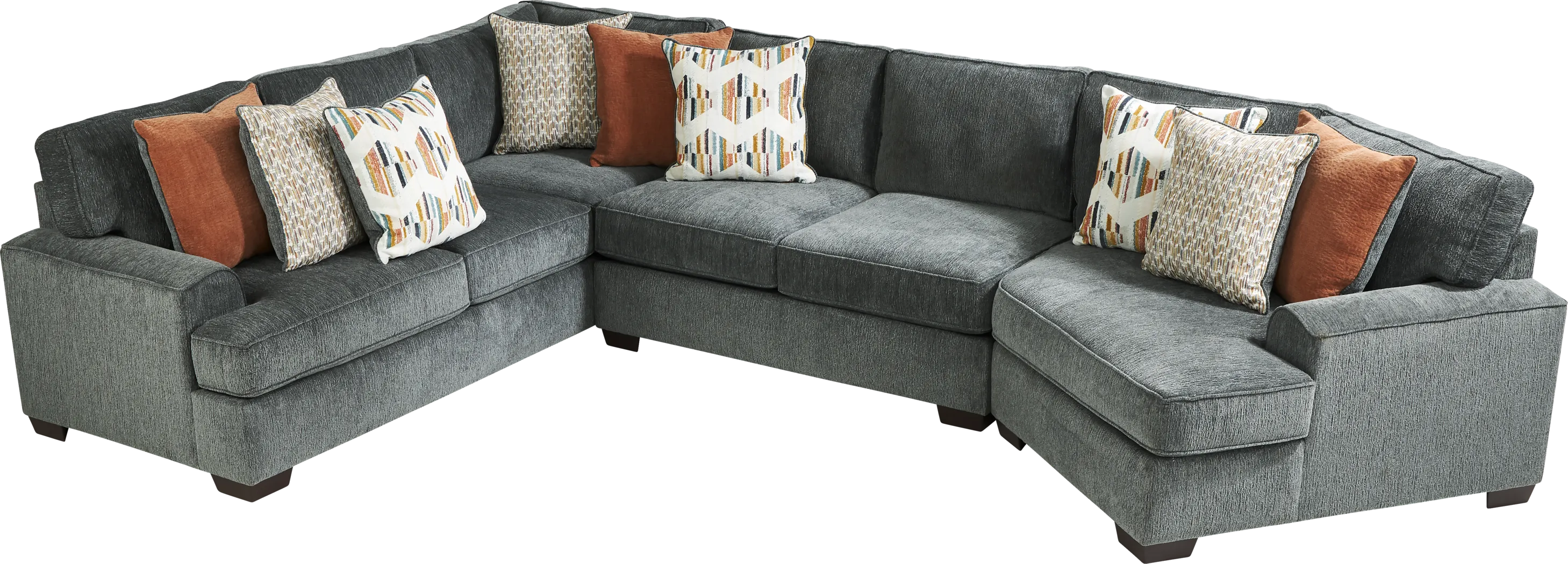 Shaunan Slate 3 Pc Sectional - Thumbnail - Image 3