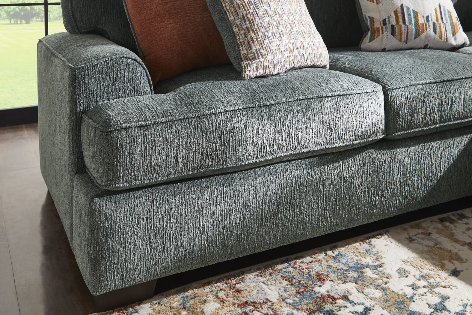 Shaunan Slate 3 Pc Sectional - Thumbnail - Image 4