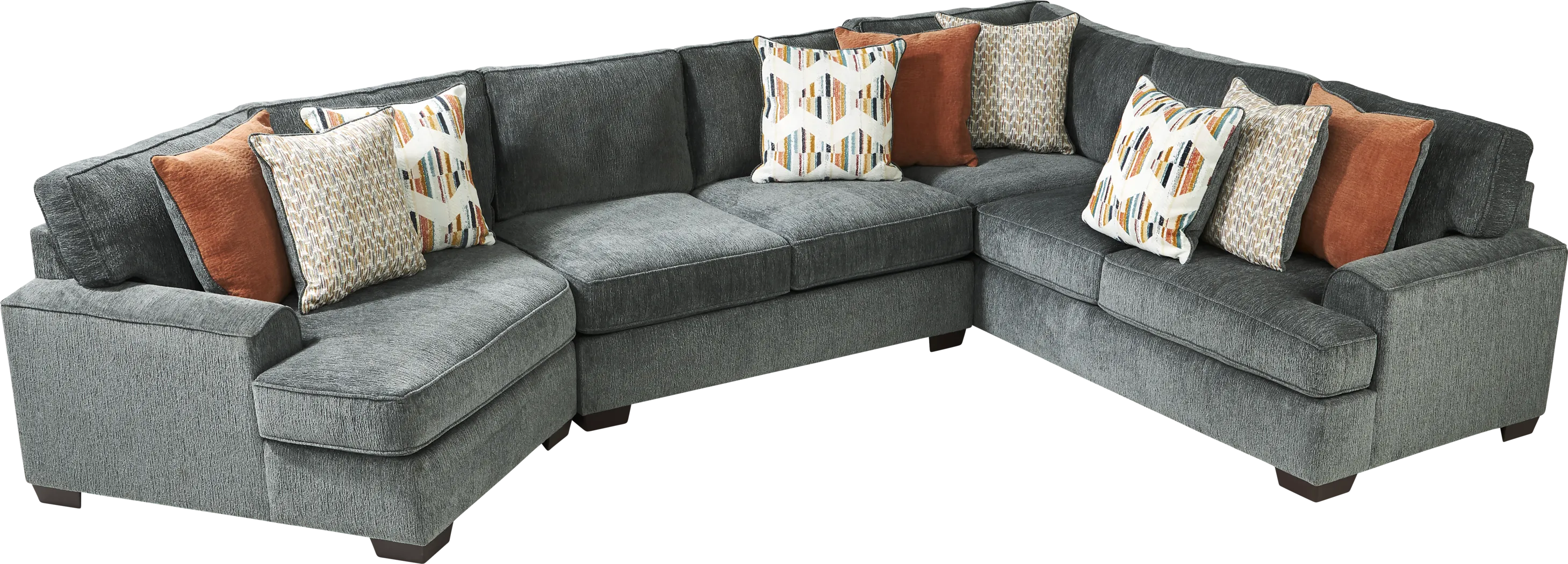 Shaunan Slate 3 Pc Sectional - Thumbnail - Image 3