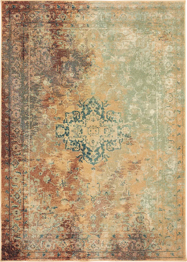 Shaunda Beige 5'3 x 7'6 Rug - Thumbnail - Image 1