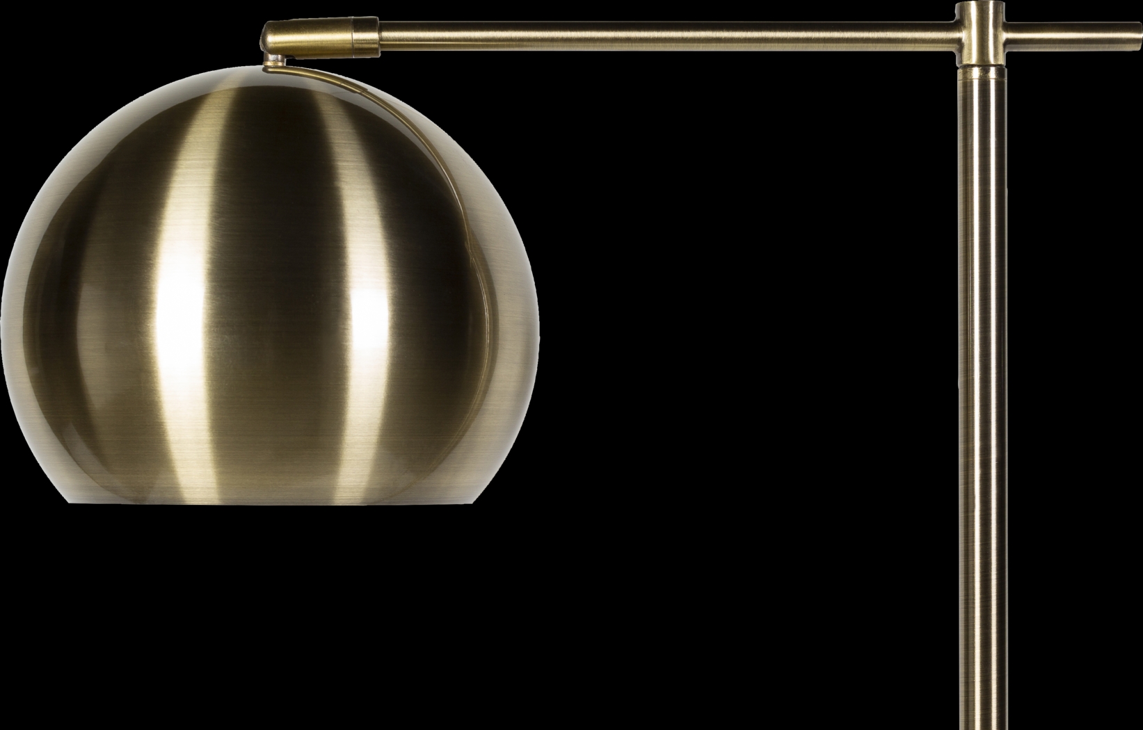 Shaw Alley Gold Floor Lamp - Thumbnail - Image 3