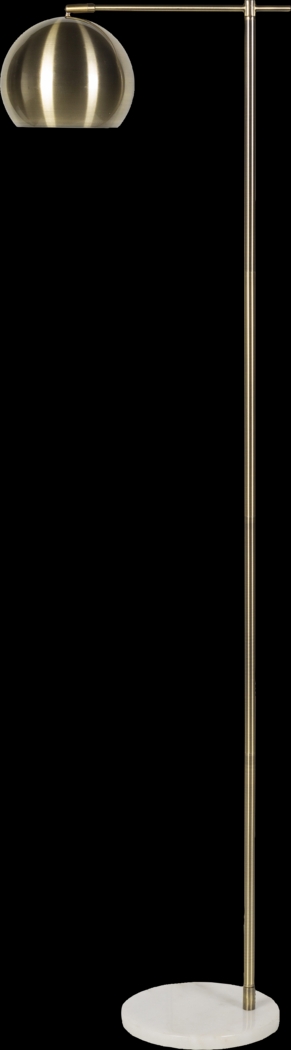 Shaw Alley Gold Floor Lamp - Thumbnail - Image 1