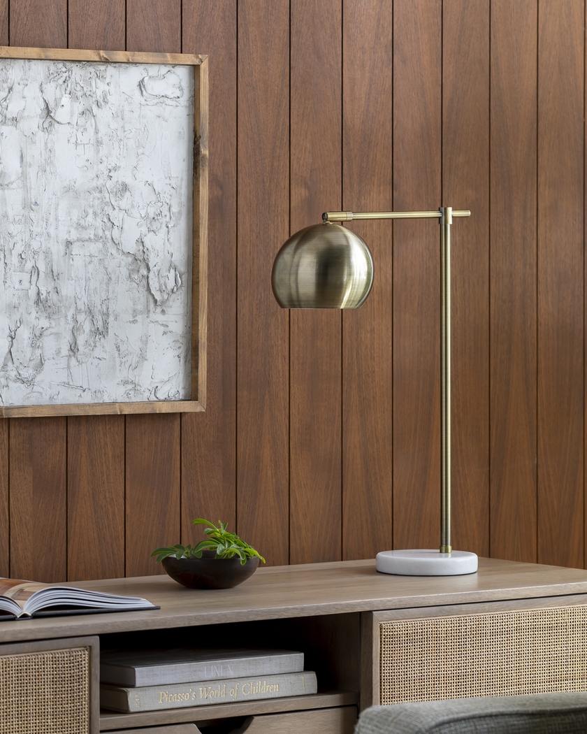 Shaw Alley Gold Lamp - Thumbnail - Image 2