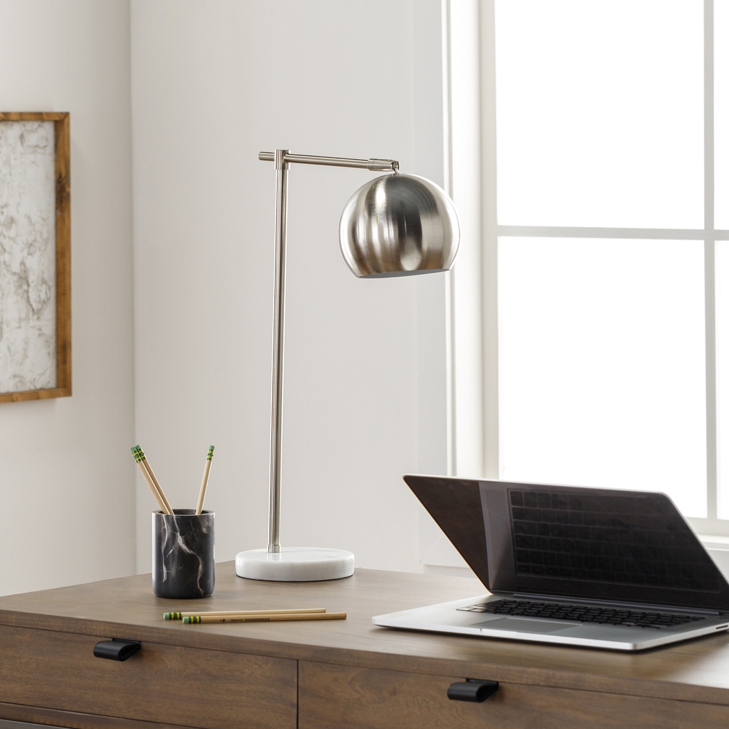 Shaw Alley Silver Lamp - Thumbnail - Image 2