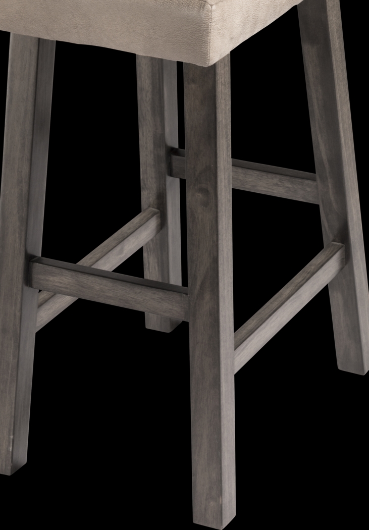 Shaylah Gray Counter Height Stool - Thumbnail - Image 5