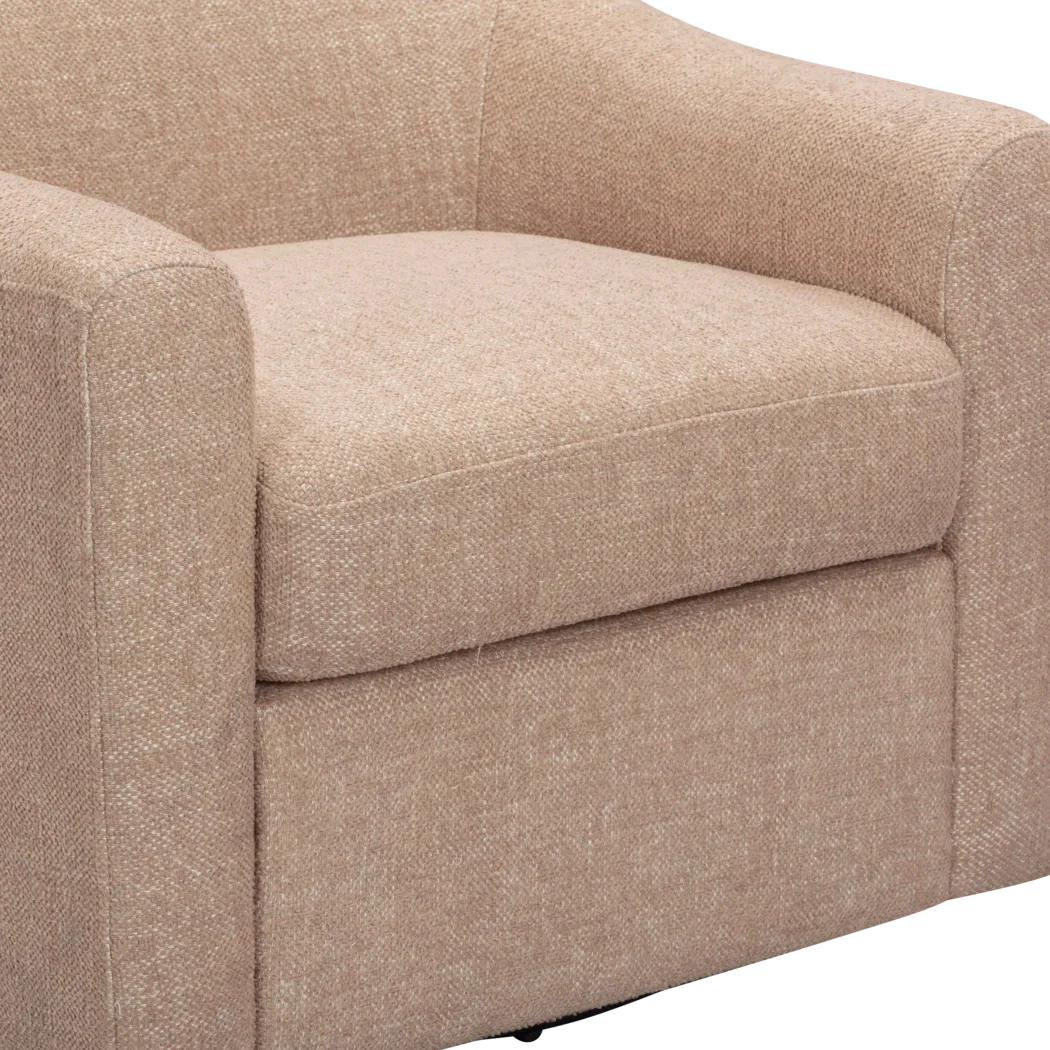 Shealynn Blush Swivel Accent Chair - Thumbnail - Image 6