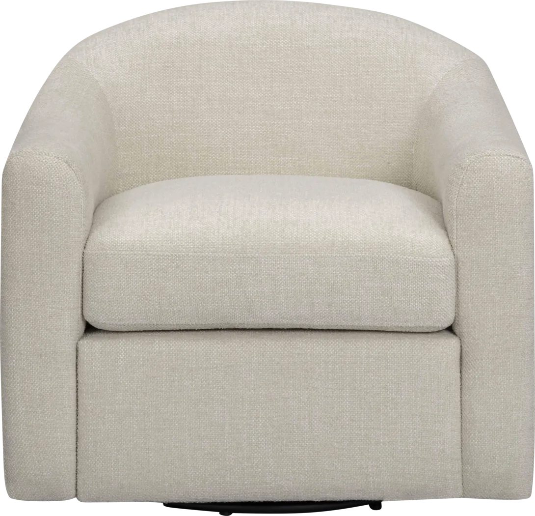 Shealynn Cream Swivel Chair - Thumbnail - Image 7