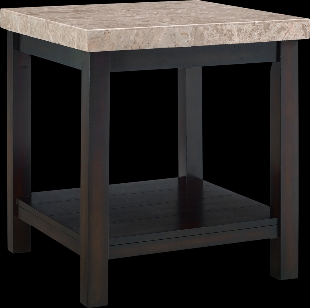 Sheepberry Espresso End Table - Thumbnail - Image 1
