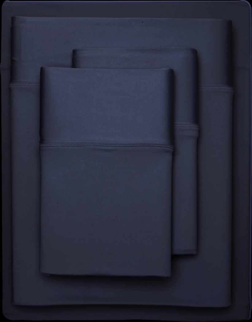 SHEEX Recovers Gen 2 Navy 4 Pc Full Bed Sheet Set - Thumbnail - Image 2