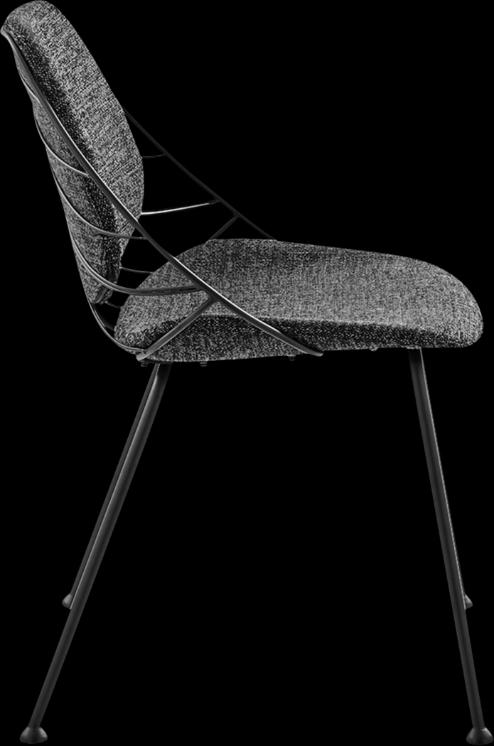 Sheffer Black Side Chair - Thumbnail - Image 5
