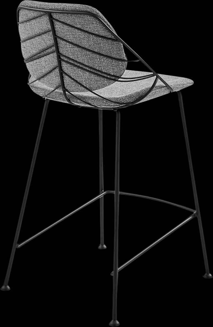 Sheffer Light Gray Counter Stool - Thumbnail - Image 3