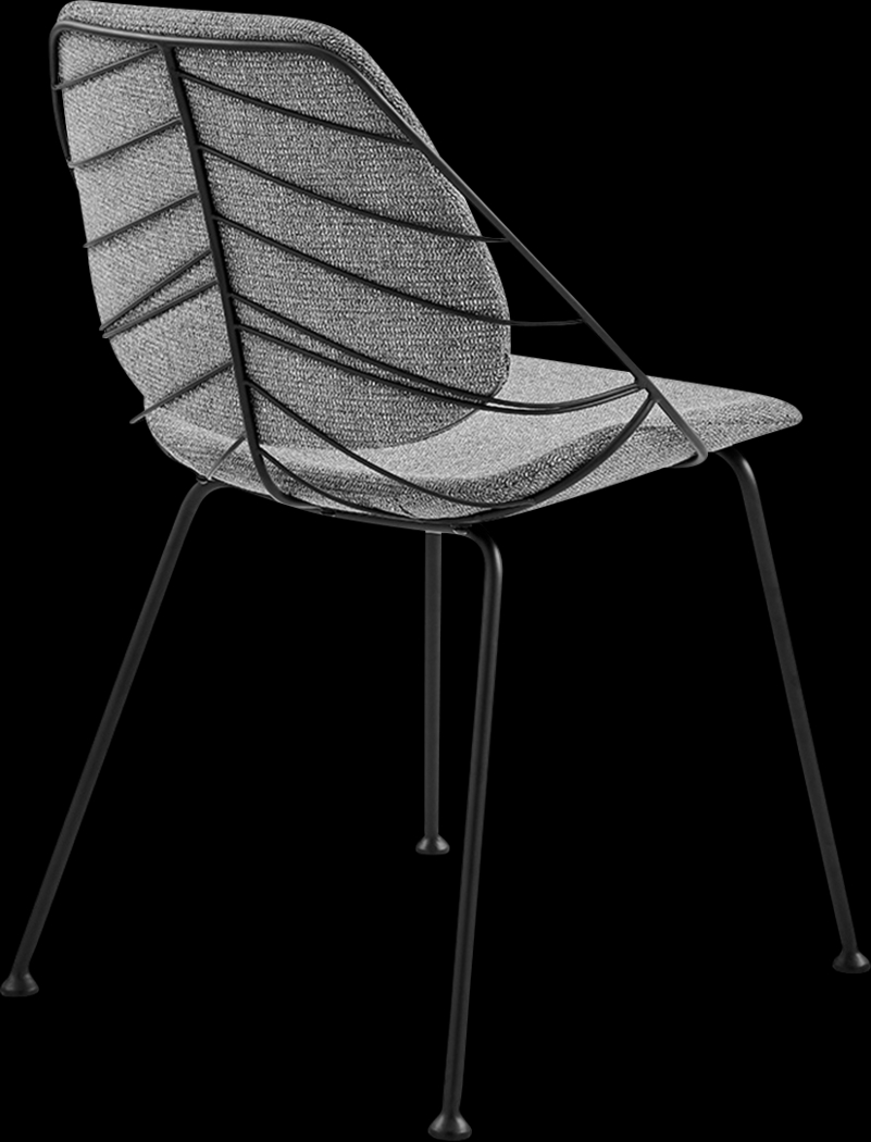 Sheffer Light Gray Side Chair - Thumbnail - Image 5