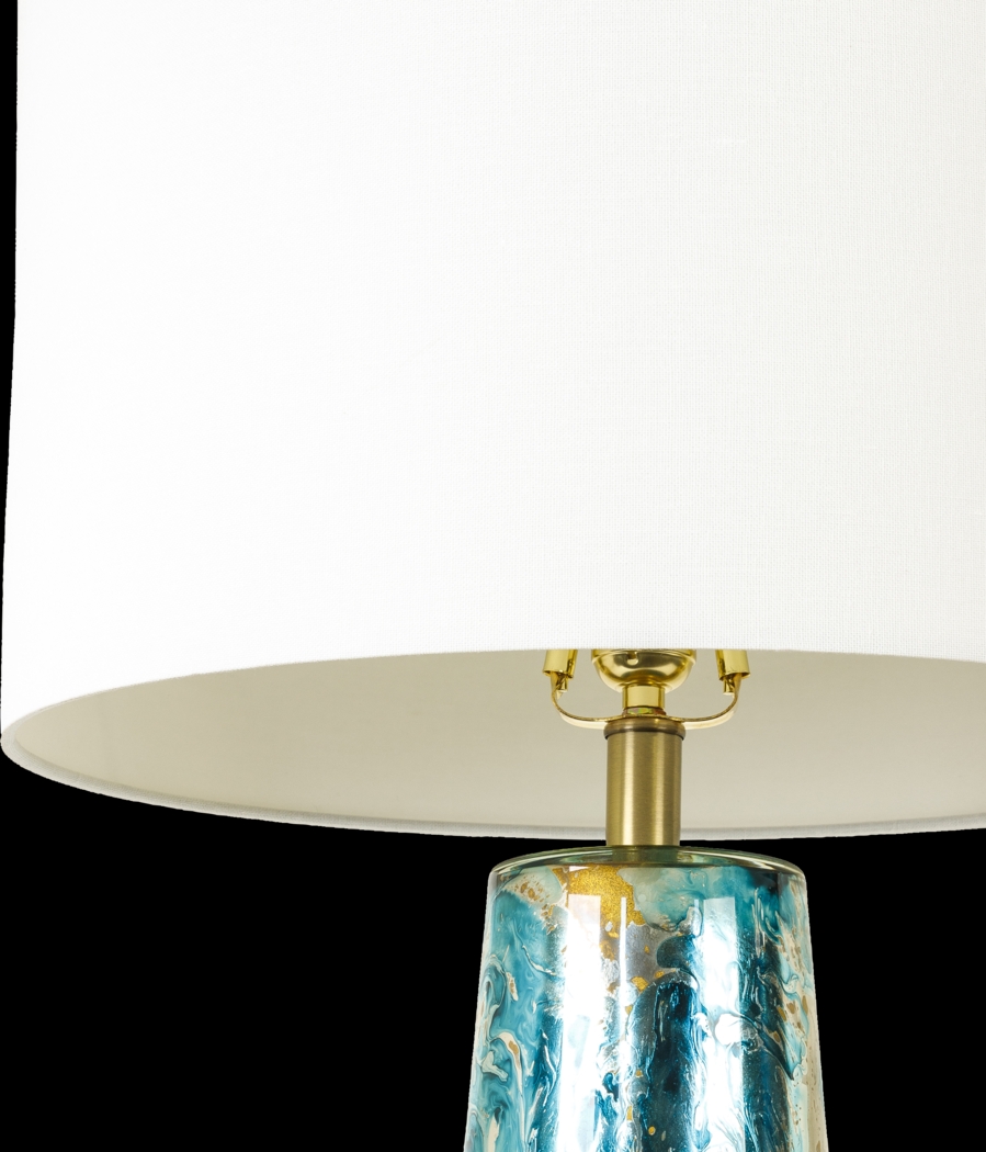 Sheffield Sea Teal Lamp - Thumbnail - Image 6