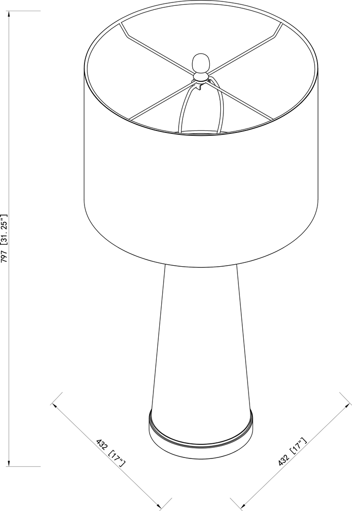 Sheffield Sea Teal Lamp - Thumbnail - Image 8