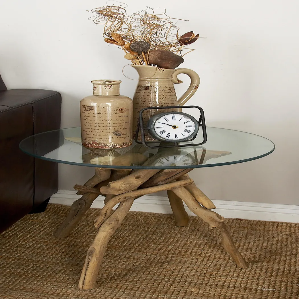 Shege Brown Accent Table - Thumbnail - Image 2