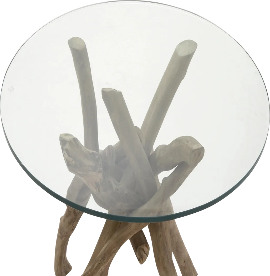 Shege Brown Accent Table - Thumbnail - Image 5