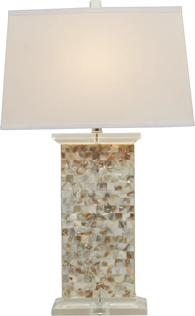 Shell Avenue Beige Lamp - Thumbnail - Image 2