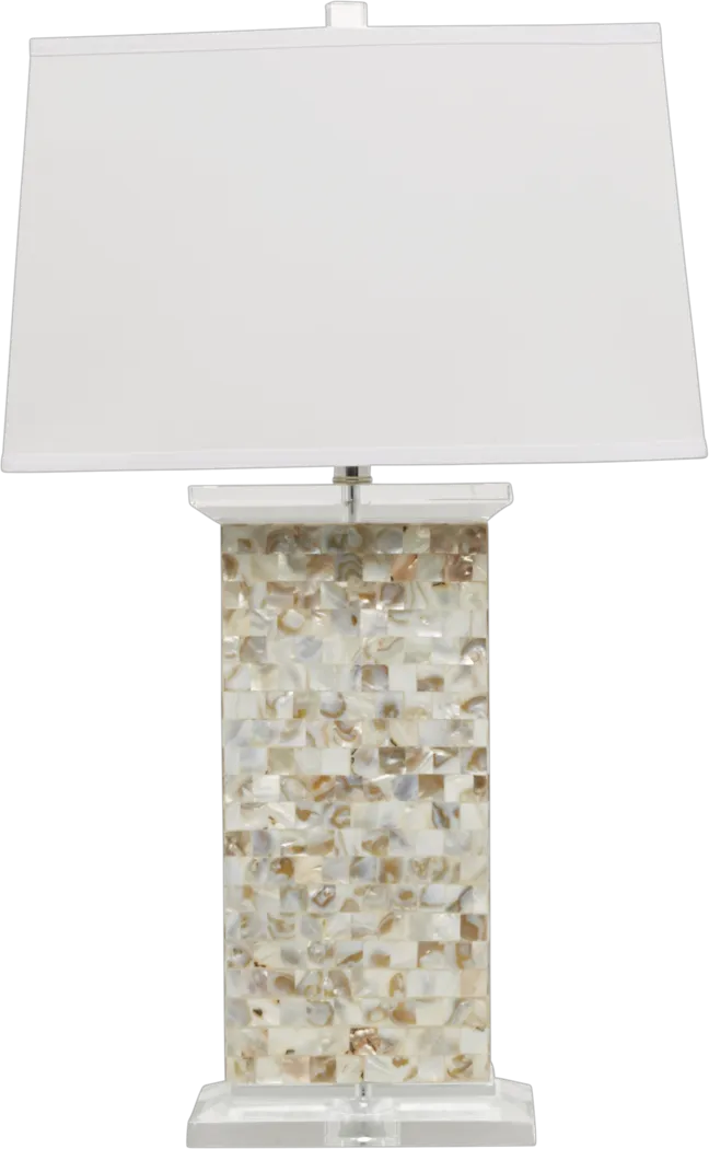 Shell Avenue Beige Lamp - Thumbnail - Image 1