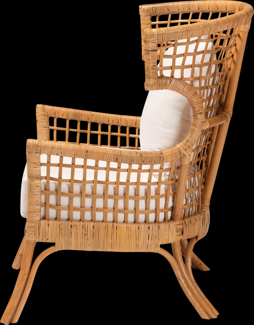 Shellbark Light Brown Accent Chair - Thumbnail - Image 5