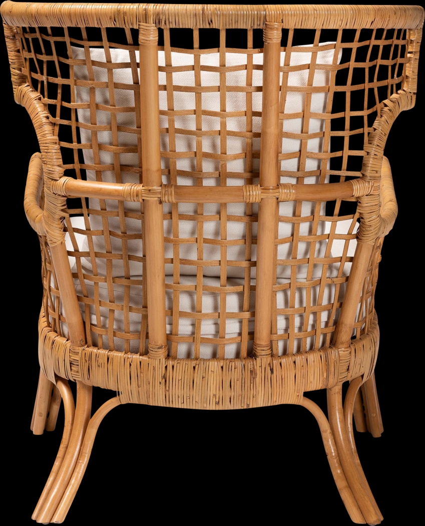 Shellbark Light Brown Accent Chair - Thumbnail - Image 6