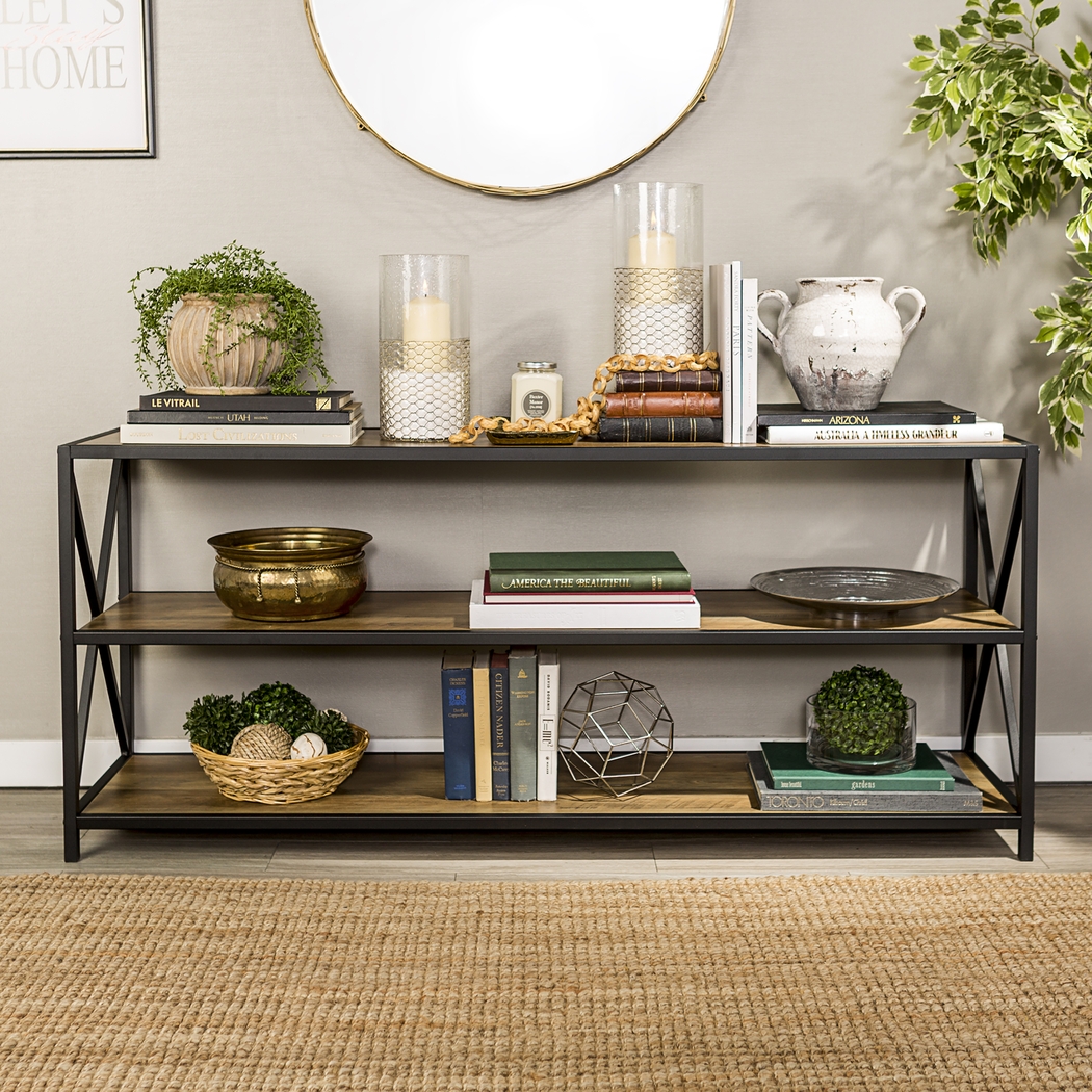 Shelley's Crossing Oak Bookcase - Thumbnail - Image 6