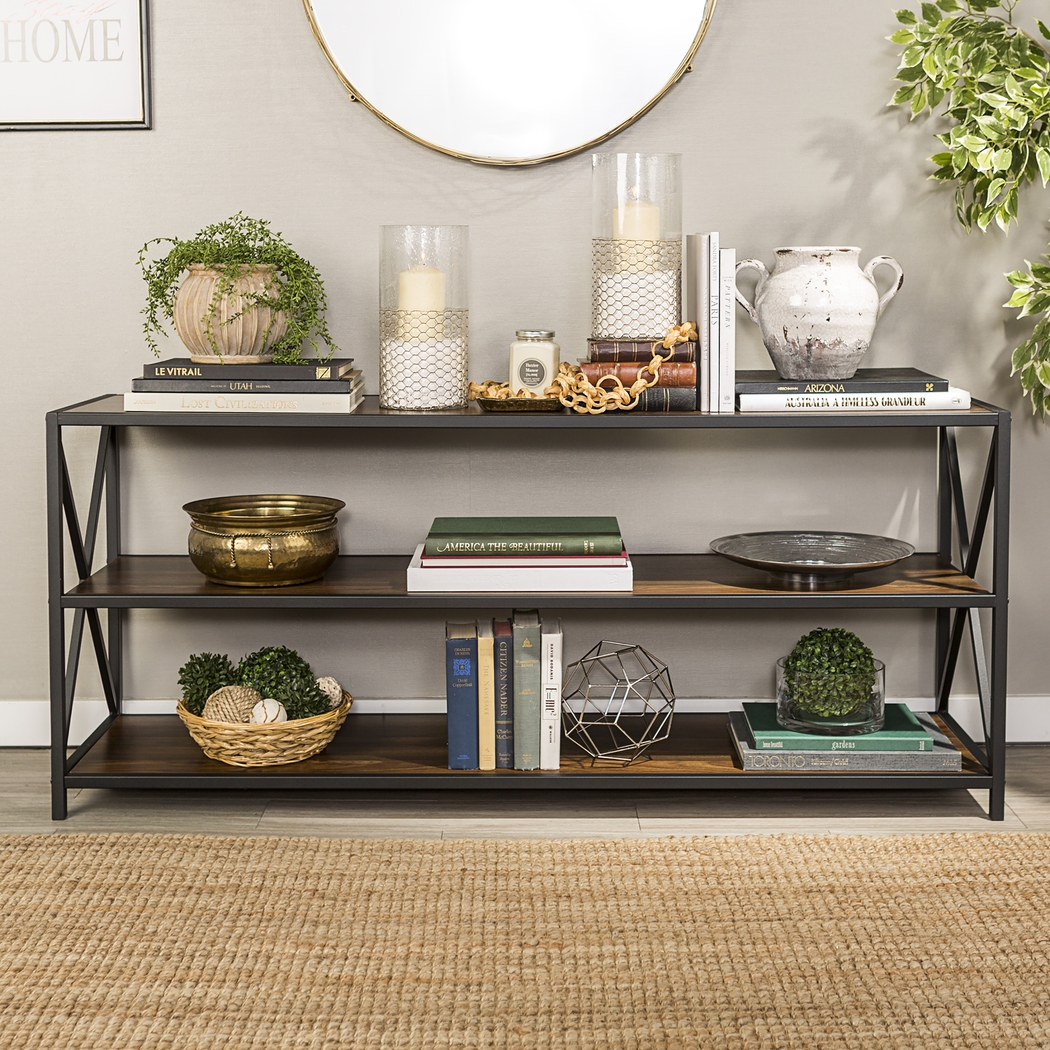 Shelley's Crossing Walnut Bookcase - Thumbnail - Image 5