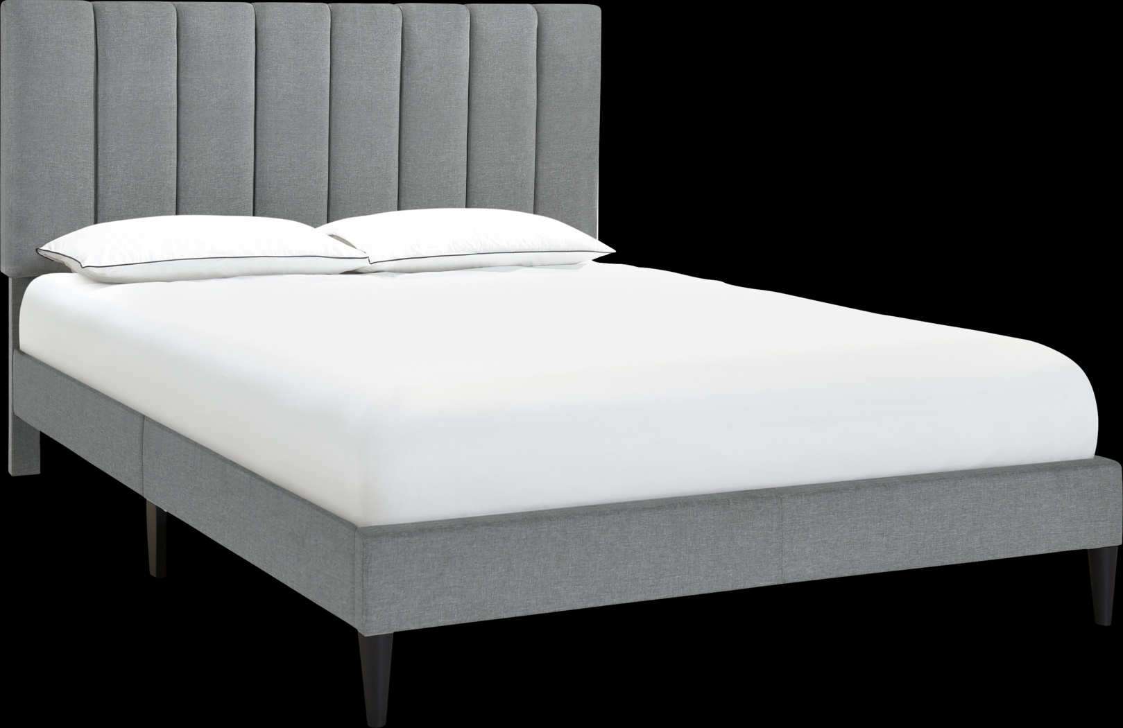 Shellgrove Gray King Bed - Thumbnail - Image 1