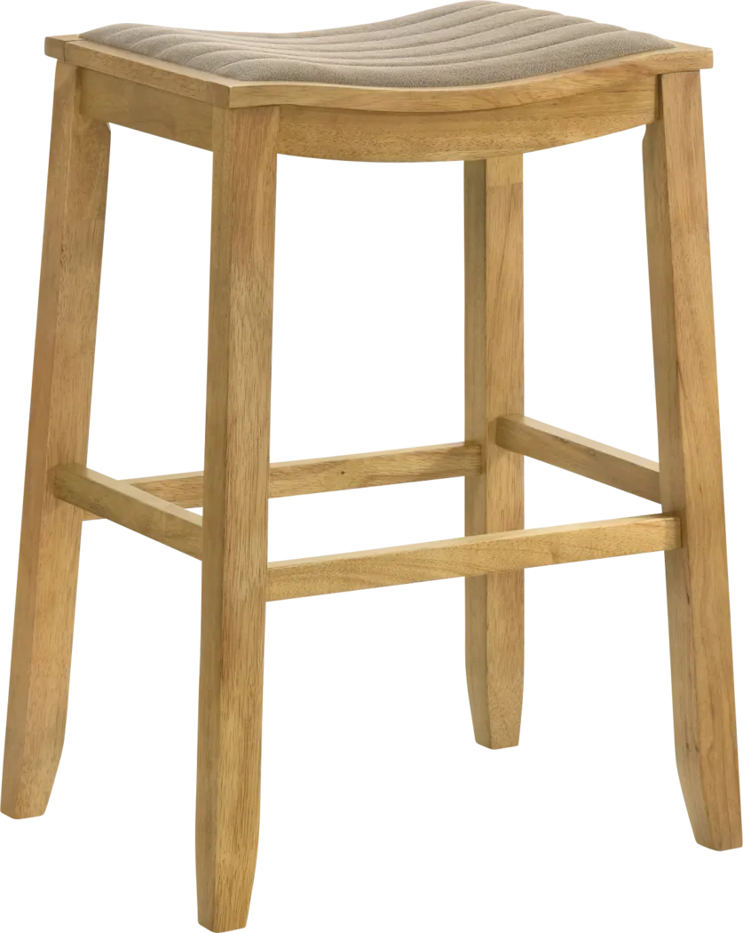 Shellpool Brown Barstool - Thumbnail - Image 1