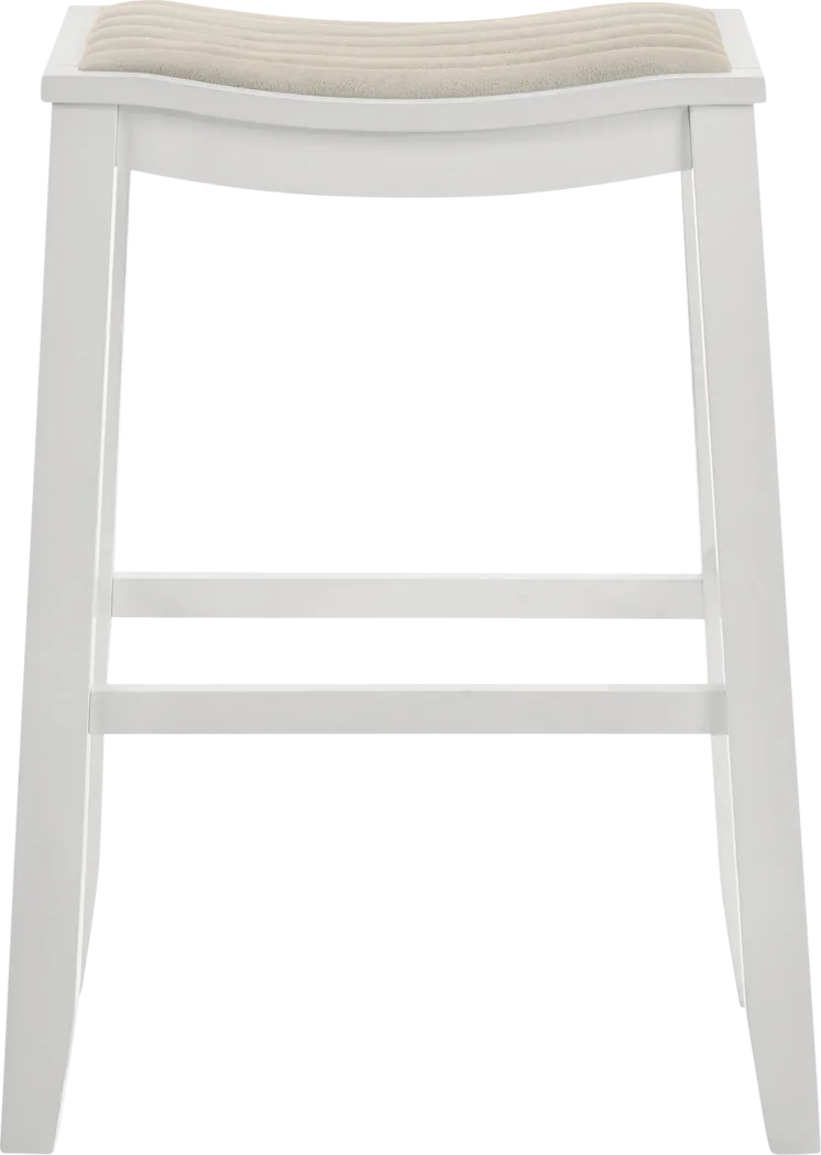 Shellpool White Barstool - Thumbnail - Image 3