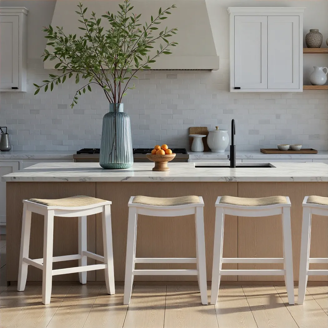 Shellpool White Counter Height Stool - Thumbnail - Image 3