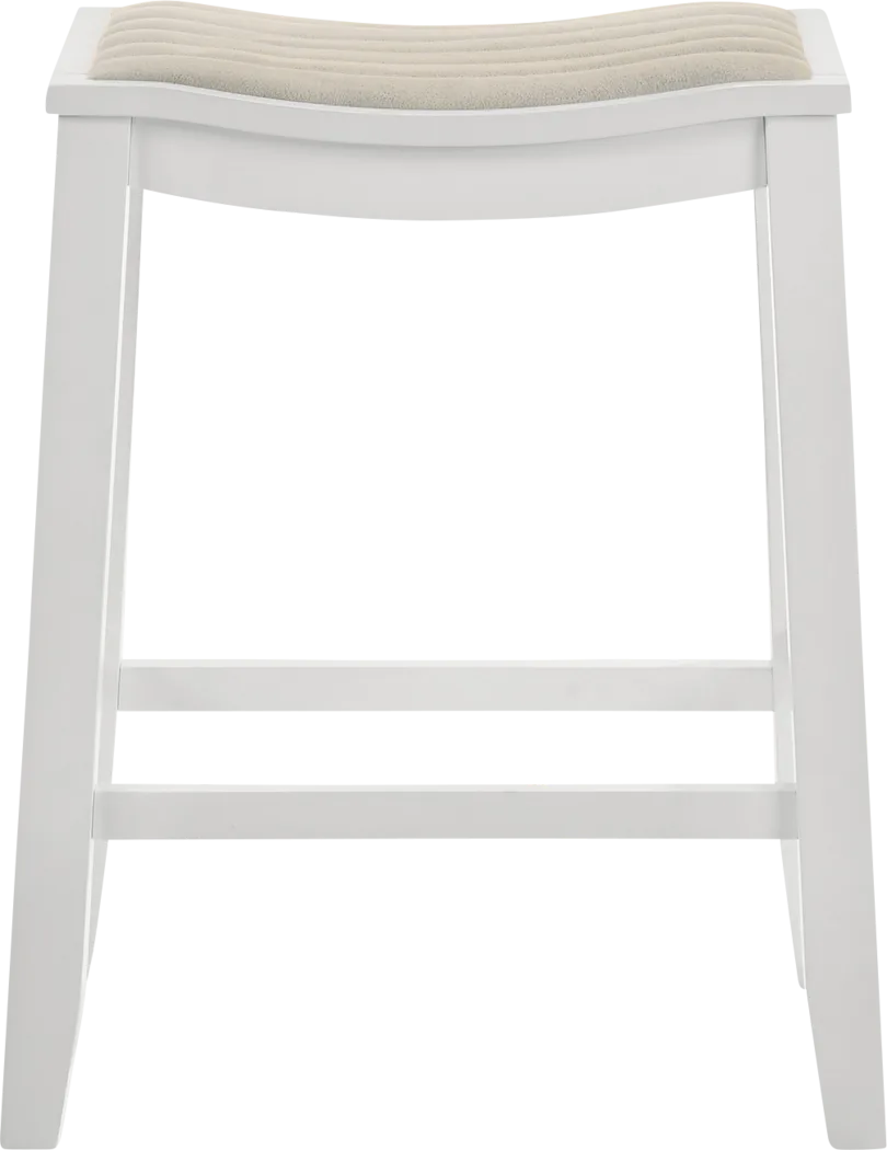 Shellpool White Counter Height Stool - Thumbnail - Image 6