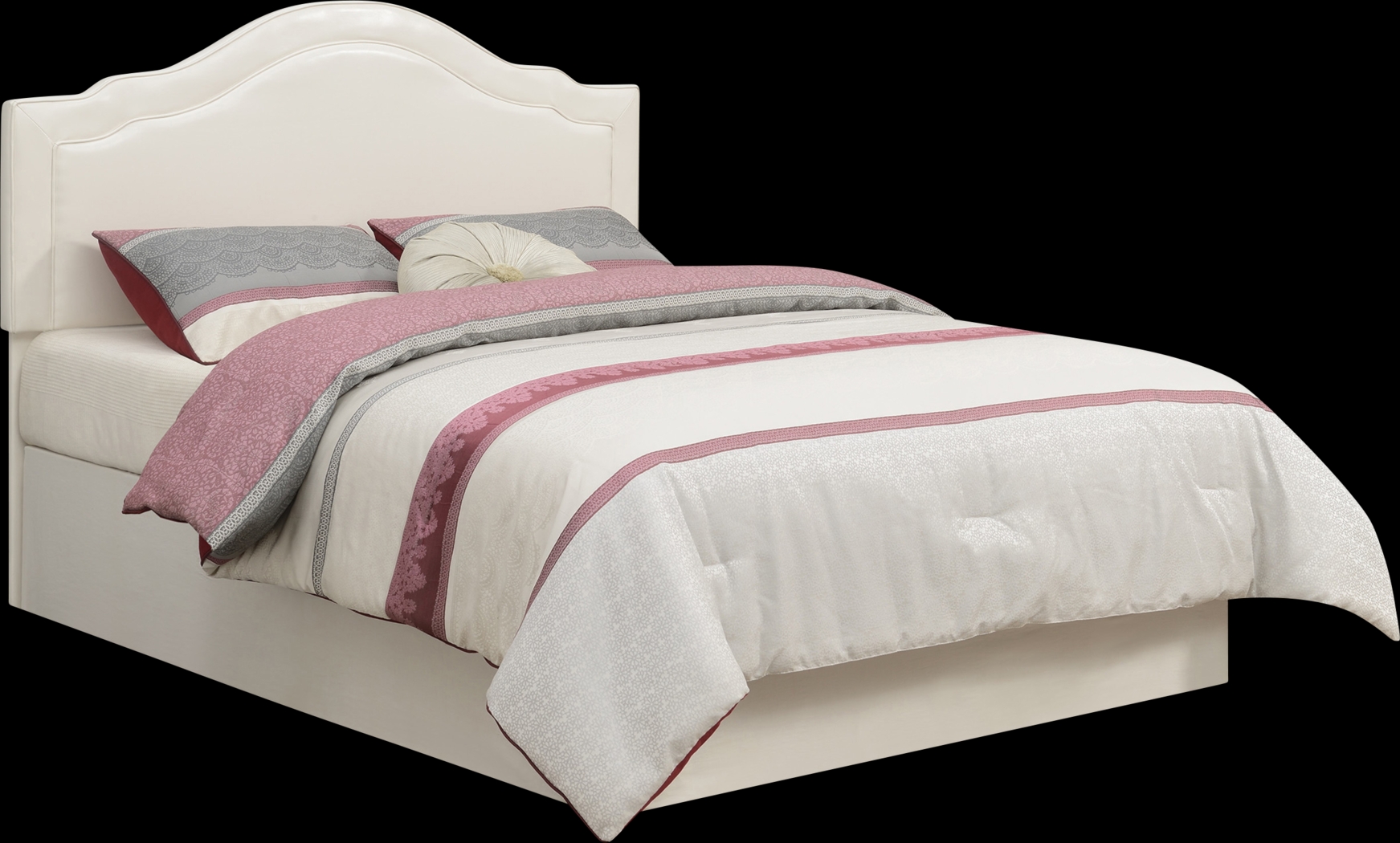 Shellville White Queen Headboard - Thumbnail - Image 1