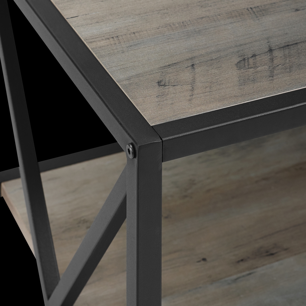 Shelly's Crossing Gray 60 in. Console - Thumbnail - Image 3